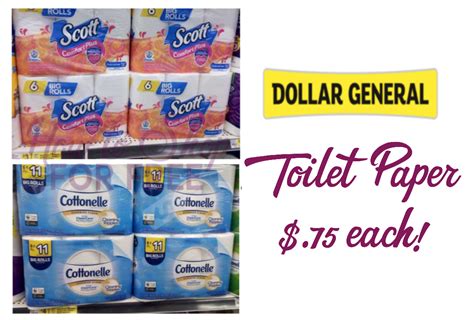 Toilet paper dollar general - My Store: Find a store near you. In-store DG Pickup. How pickup works. Add to Cart. Ship it to me. Shipping & return policy. Shipping to. Ships 1-2 business days days. Add to Cart. 